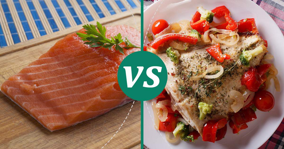 Flounder vs Salmon Make Healthy Choices