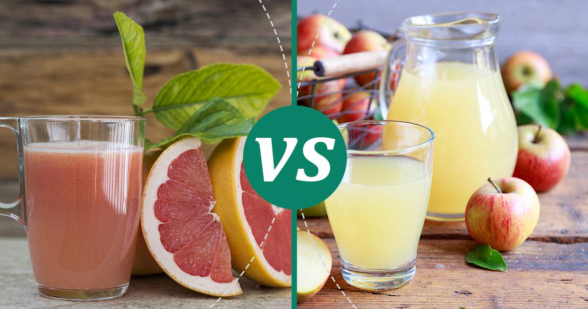 Apple Juice vs Grapefruit Juice The Healthier Choice