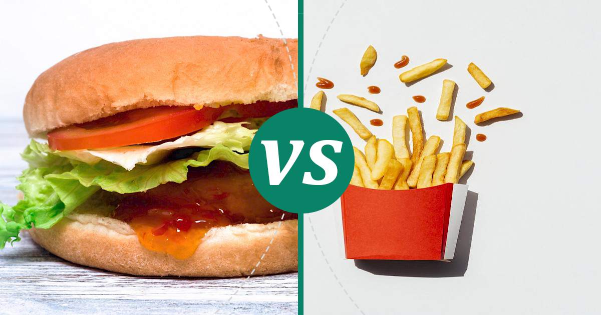 Mcdonalds Fries Vs Mcchicken Nutrition Calories Protein Compared