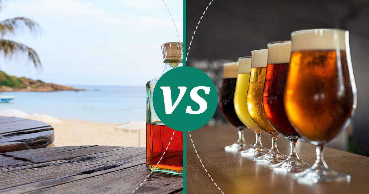 Beer vs Rum Nutrition Guide