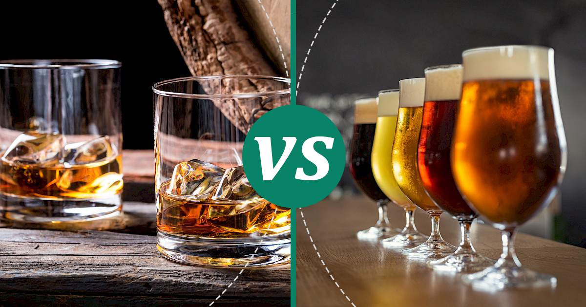 Beer vs Whisky (Whiskey) Health Insights