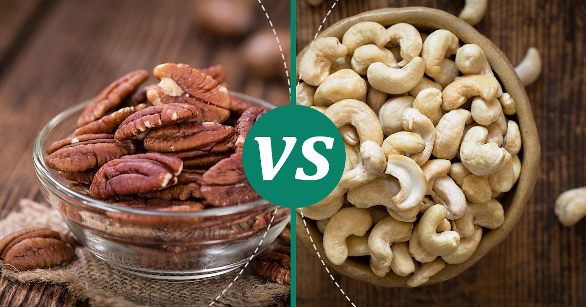 Cashew Nuts vs Pecan Nutrition Guide