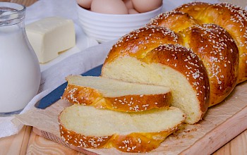 Challah bread - calories, nutrition, weight