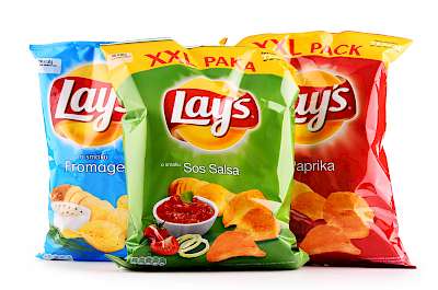 Lays chips - calories, kcal