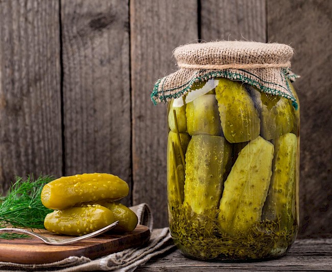 Pickles Calories and Nutrition (100g)