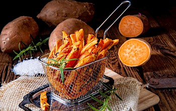 Sweet potato fries - calories, nutrition, weight