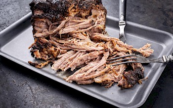 Pulled pork (no souce) - calories, nutrition, weight