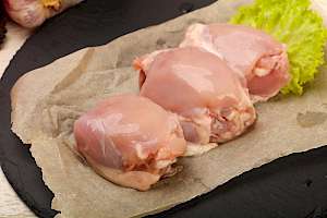 Boneless skinless chicken thigh - calories, kcal, weight, nutrition