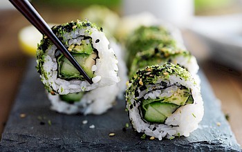 Avocado sushi roll - calories, nutrition, weight