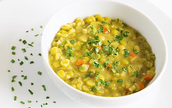 Split pea soup - calories, nutrition, weight