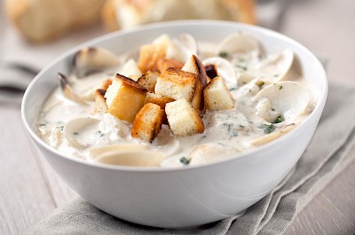 Clam chowder - calories, kcal