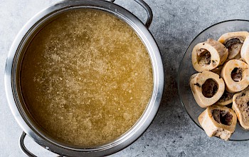 Bone broth - calories, nutrition, weight
