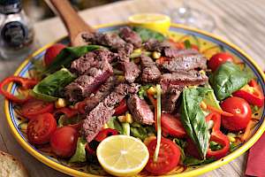 Beef salad - calories, kcal