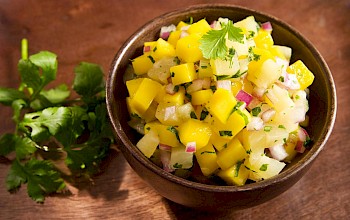 Pineapple salad - calories, nutrition, weight