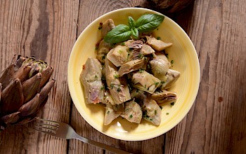Artichoke salad in oil - calories, nutrition, weight