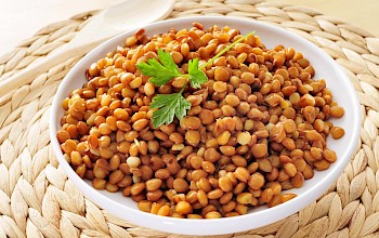 Cooked lentils - calories, nutrition, weight