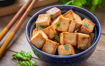 Fried tofu - calories, nutrition, weight