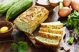 Zucchini bread - calories, kcal
