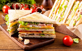 Club sandwich - calories, nutrition, weight