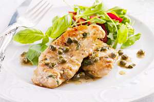 Chicken piccata - calories, kcal