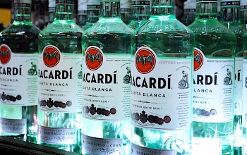 Bacardi rum - calories, nutrition, weight