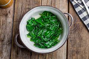 Cooked spinach - calories, kcal