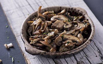 Cooked mushrooms - calories, nutrition, weight