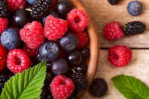 Mixed berries - calories, kcal