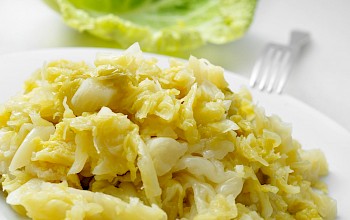 Cooked cabbage - calories, nutrition, weight