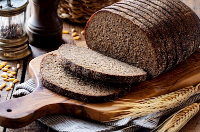 Black bread - calories, kcal