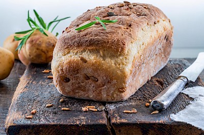 Potato bread - calories, kcal