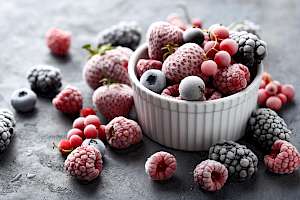 Frozen berries - calories, kcal