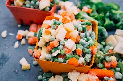 Frozen mixed vegetables - calories, kcal