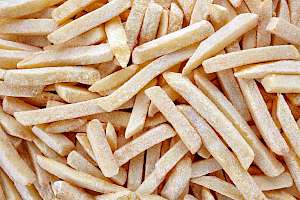 Frozen french fries - calories, kcal
