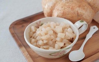 Boiled jicama - calories, nutrition, weight