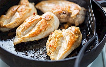 Fried chicken breast - calories, nutrition, weight