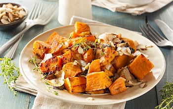 Cooked sweet potato - calories, nutrition, weight