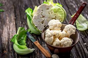 Cauliflower - calories, kcal