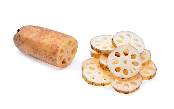 Lotus root - calories, nutrition, weight