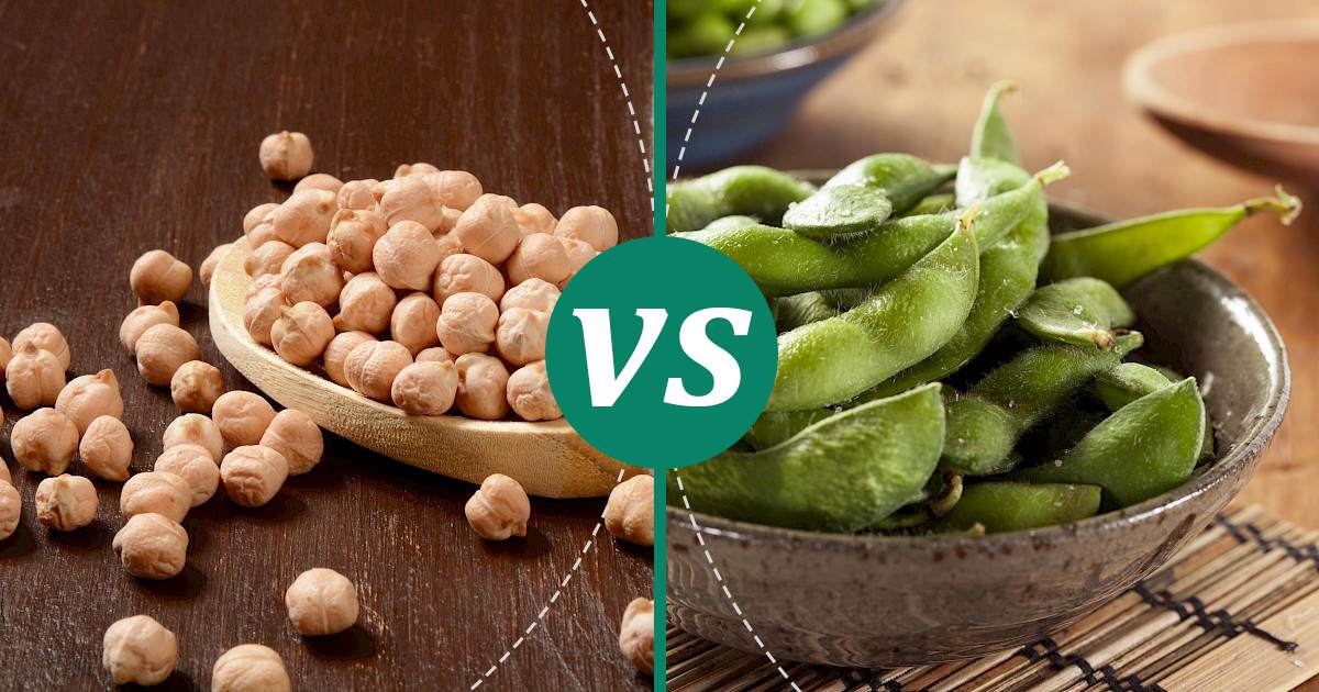 Edamame vs Garbanzo Beans Nutrition Showdown