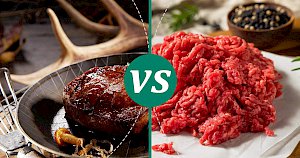Ground beef - calories, kcal, weight, nutrition
