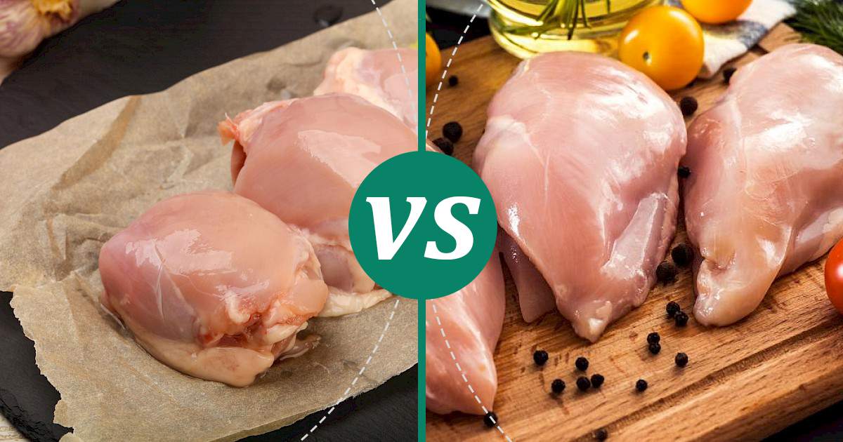 Skinless Chicken Breast vs Boneless Skinless Chicken Thigh Make