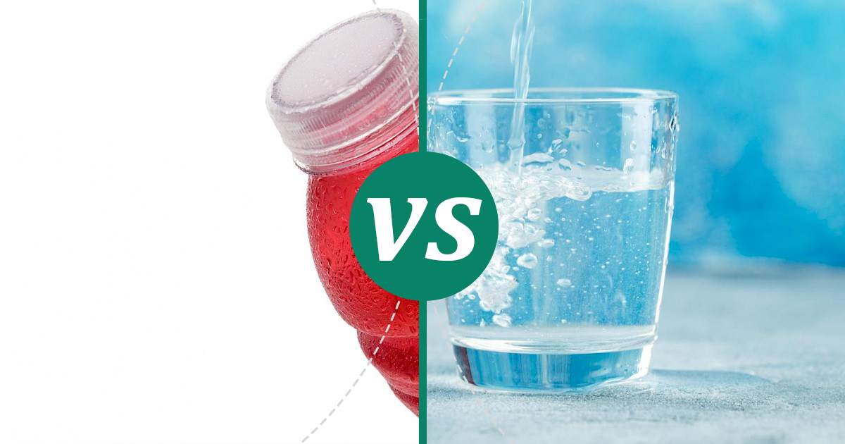 Soda Water vs Vitamin Water Health Insights