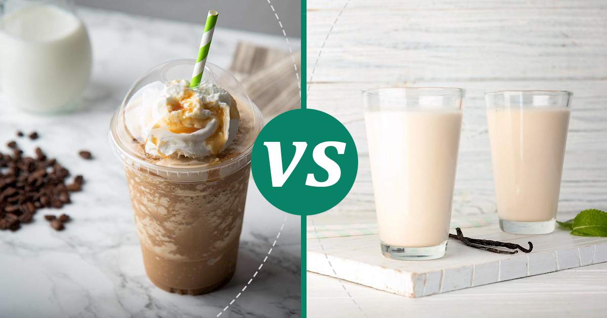 Milk Shake vs Frappuccino Make Healthy Choices