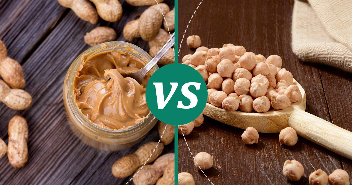Garbanzo Beans vs Peanut Butter Choose Wisely