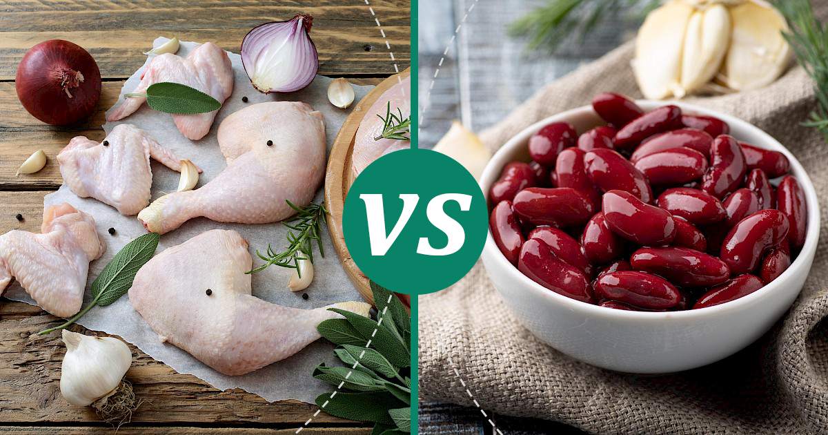Kidney Beans vs Chicken Nutrition Showdown