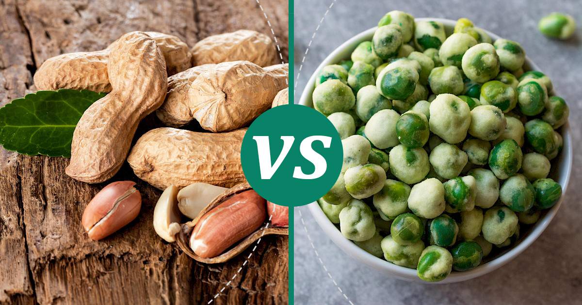 Wasabi Peas vs Peanuts Nutrition Showdown