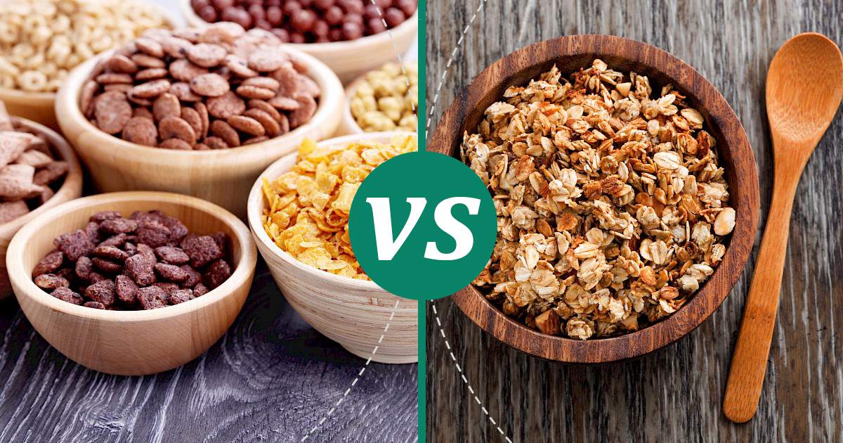 Granola vs Cereal Nutrition Comparison