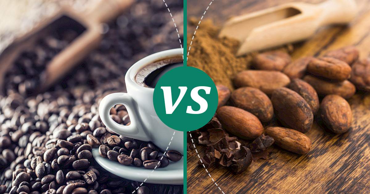 Cocoa vs Coffee Nutrition Comparison