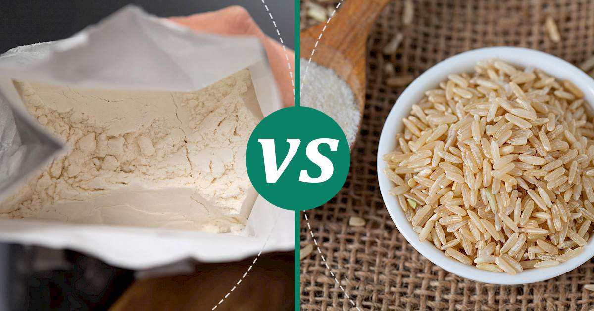 Brown Rice Flour vs AllPurpose Flour Nutrition Guide